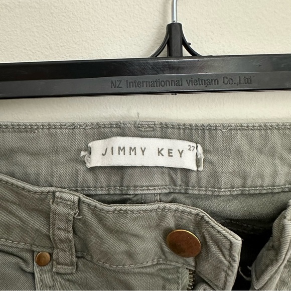 Green Bootcut Jeans - Picture 3 of 3